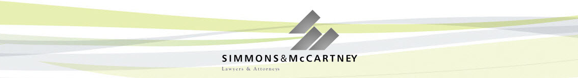 SIMMONS & MCCARTNEY LAWYERS & ATTORNEYS Logo